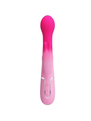 PRETTY LOVE DEJON VIBRADOR RABBIT 3 EN 1 MULTIFUNCION ROSA