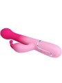 PRETTY LOVE DEJON VIBRADOR RABBIT 3 EN 1 MULTIFUNCION ROSA