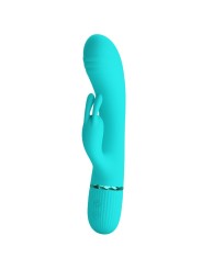 PRETTY LOVE SCOCCO VIBRADOR RABBIT TURQUESA