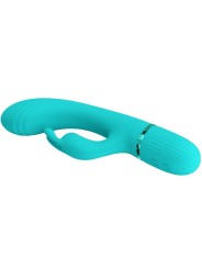 PRETTY LOVE SCOCCO VIBRADOR RABBIT TURQUESA