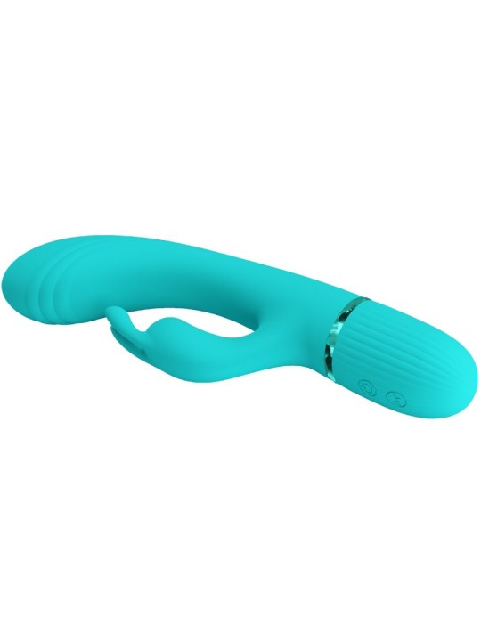 PRETTY LOVE SCOCCO VIBRADOR RABBIT TURQUESA