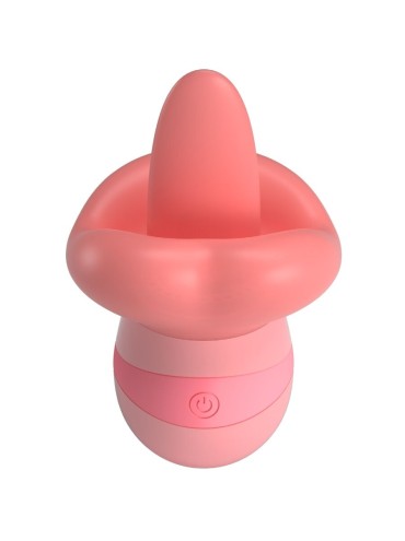 PRETTY LOVE KYLEE LENGUA ESTIMULADORA CLITORIS 10 VIBRACIONES ROSA NUDE