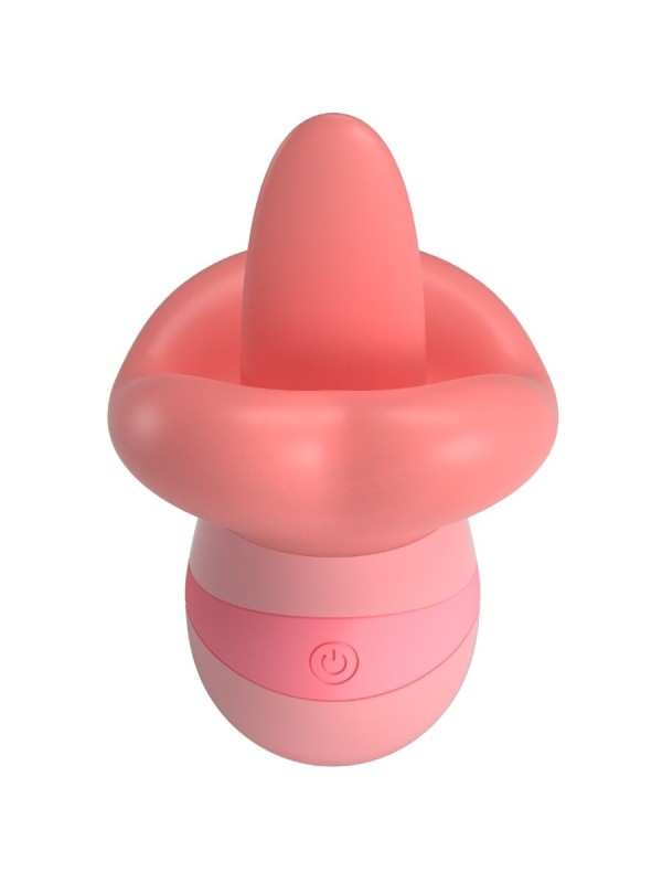 PRETTY LOVE KYLEE LENGUA ESTIMULADORA CLITORIS 10 VIBRACIONES ROSA NUDE