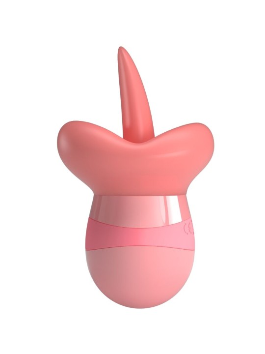 PRETTY LOVE KYLEE LENGUA ESTIMULADORA CLITORIS 10 VIBRACIONES ROSA NUDE