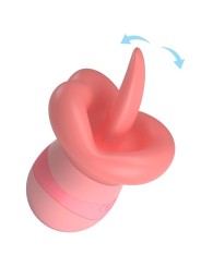 PRETTY LOVE KYLEE LENGUA ESTIMULADORA CLITORIS 10 VIBRACIONES ROSA NUDE