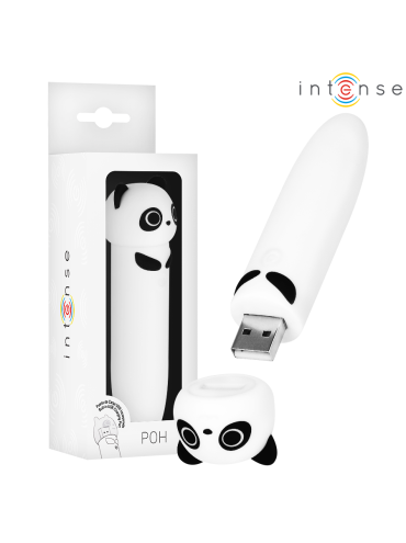 INTENSE POH BALA VIBRADORA PANDA RECARGABLE USB 10 X 22 CM