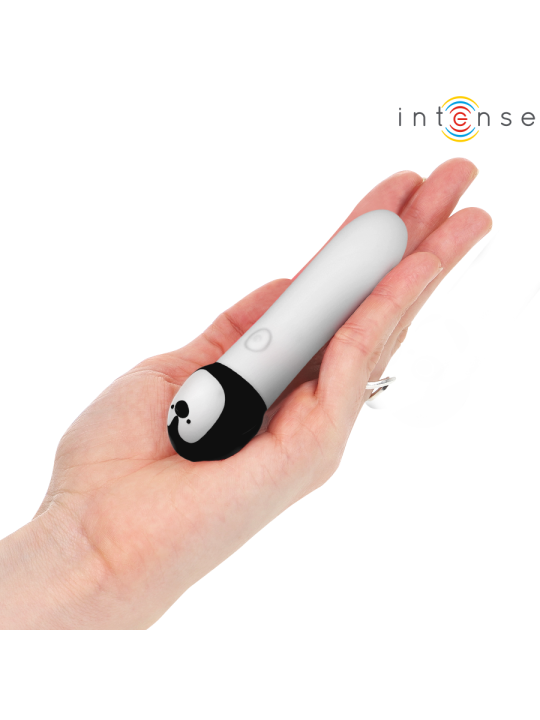 INTENSE RICO BALA VIBRADORA PINGUINO RECARGABLE USB 10 X 22 CM