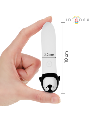 INTENSE RICO BALA VIBRADORA PINGUINO RECARGABLE USB 10 X 22 CM