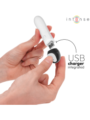 INTENSE RICO BALA VIBRADORA PINGUINO RECARGABLE USB 10 X 22 CM