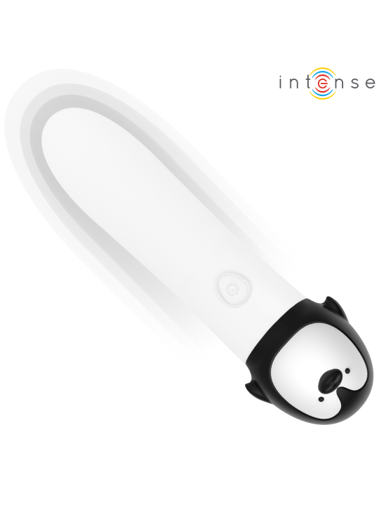 INTENSE RICO BALA VIBRADORA PINGUINO RECARGABLE USB 10 X 22 CM