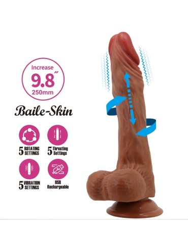 BAILE CALISTO DILDO REALISTICO 25 CM NATURAL