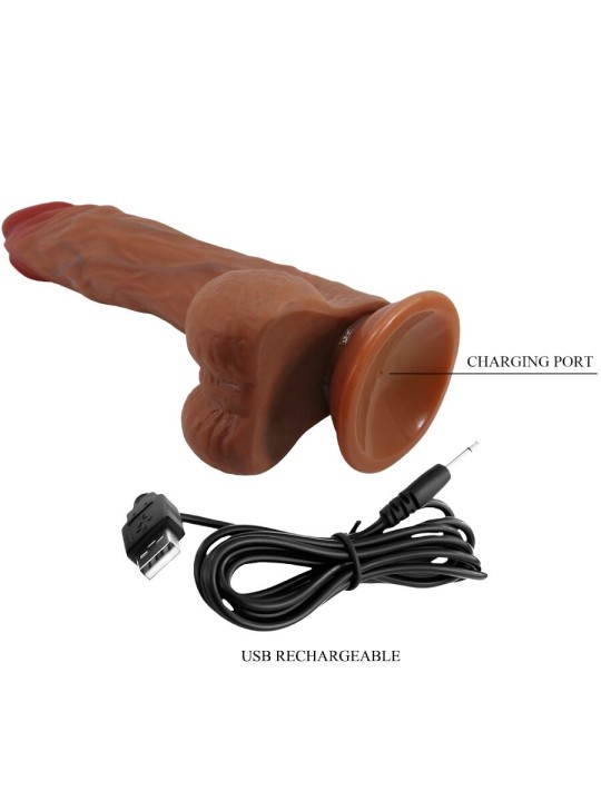 BAILE CALISTO DILDO REALISTICO 25 CM NATURAL
