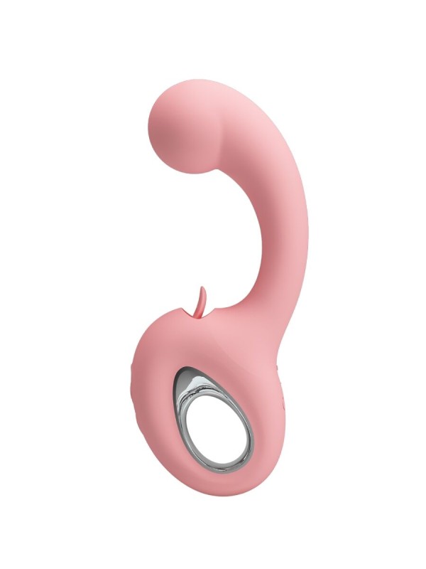 PRETTY LOVE ERYNNYES VIBRADOR PUNTO G ESTIMULADOR CLITORIS 10 VIBRACIONES ROSA