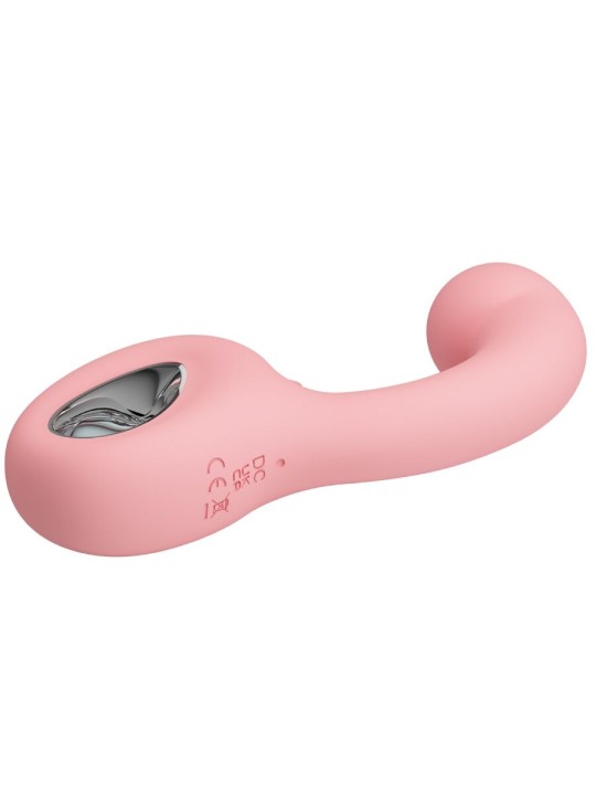 PRETTY LOVE ERYNNYES VIBRADOR PUNTO G ESTIMULADOR CLITORIS 10 VIBRACIONES ROSA