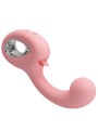 PRETTY LOVE ERYNNYES VIBRADOR PUNTO G ESTIMULADOR CLITORIS 10 VIBRACIONES ROSA