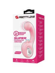 PRETTY LOVE ERYNNYES VIBRADOR PUNTO G ESTIMULADOR CLITORIS 10 VIBRACIONES ROSA