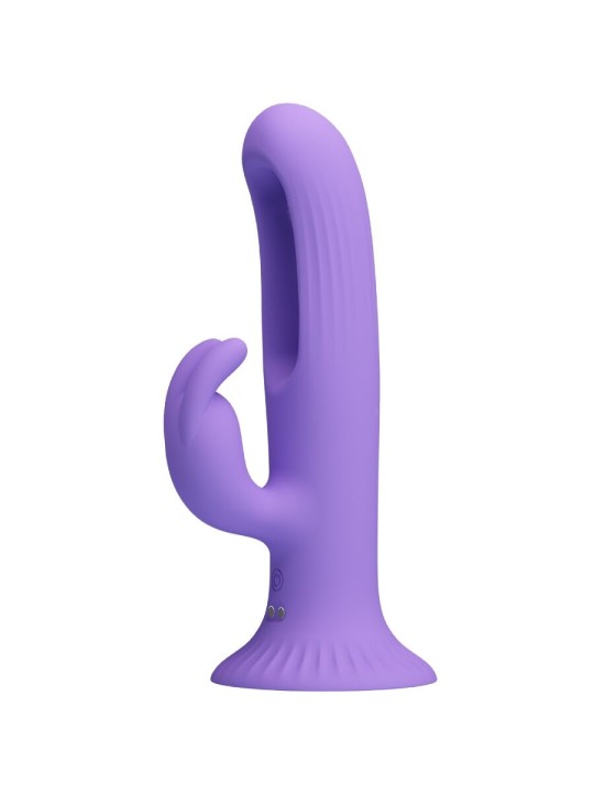 PRETTY LOVE KILLMOULIS VIBRADOR RABBIT 12 MODOS DE VIBRACION MORADO