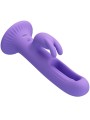 PRETTY LOVE KILLMOULIS VIBRADOR RABBIT 12 MODOS DE VIBRACION MORADO