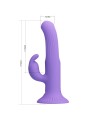 PRETTY LOVE KILLMOULIS VIBRADOR RABBIT 12 MODOS DE VIBRACION MORADO