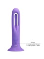 PRETTY LOVE KILLMOULIS VIBRADOR RABBIT 12 MODOS DE VIBRACION MORADO
