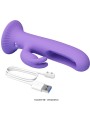 PRETTY LOVE KILLMOULIS VIBRADOR RABBIT 12 MODOS DE VIBRACION MORADO