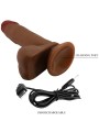 BAILE ABEL DILDO REALISTICO 21 CM MULATO