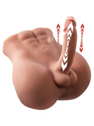XISE BERTLETT DILDO ASS MASTURBADOR DILDO Y ANO REALISTICO POSICION FRONTAL CON THRUSTING 18 CM
