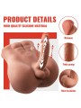 XISE BERTLETT DILDO ASS MASTURBADOR DILDO Y ANO REALISTICO POSICION FRONTAL CON THRUSTING 18 CM