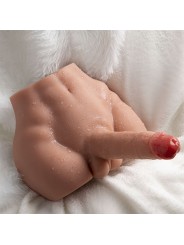 XISE PEEL DILDO ASS MASTURBADOR DILDO REALISTICO POSICION FRONTAL CON THRUSTING 175 CM