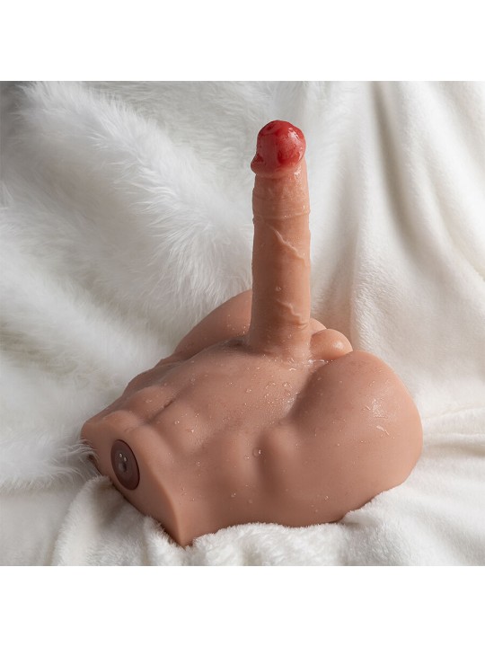 XISE PEEL DILDO ASS MASTURBADOR DILDO REALISTICO POSICION FRONTAL CON THRUSTING 175 CM