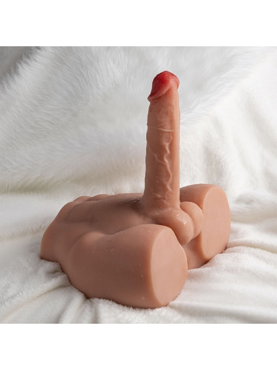 XISE PEEL DILDO ASS MASTURBADOR DILDO REALISTICO POSICION FRONTAL CON THRUSTING 175 CM