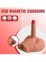 XISE PEEL DILDO ASS MASTURBADOR DILDO REALISTICO POSICION FRONTAL CON THRUSTING 175 CM