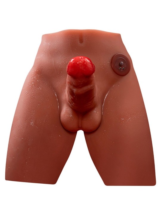 XISE JASON MASTURBADOR DILDO REALISTICO CON THRUSTING Y VIBRACION 17 CM