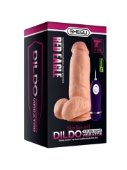 SHEQU RED EAGLE DILDO VIBRADOR CON CONTROL REMOTO 17 CM