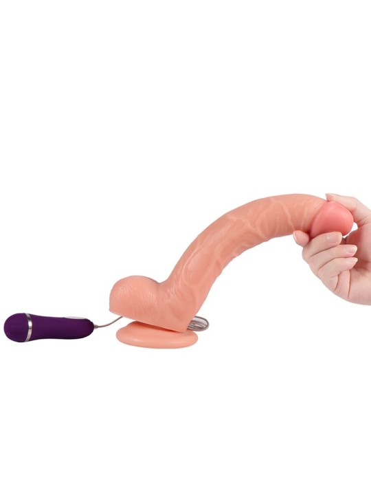 SHEQU OPTIMUS DILDO VIBRADOR CON CONTROL REMOTO 28 CM