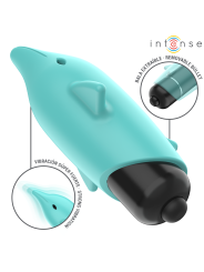 INTENSE ECHO BALA VIBRADORA DELFIN AZUL 8 X 47 CM