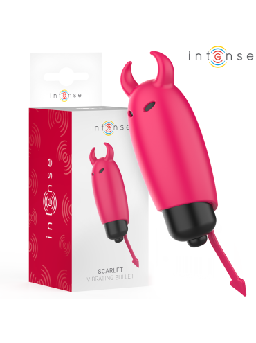 INTENSE SCARLET BALA VIBRADORA DEMONIO ROJO 93 X 24 CM