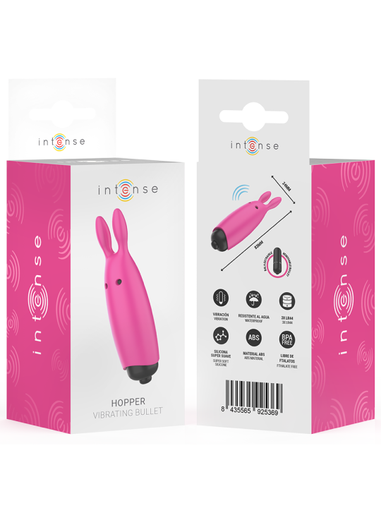 INTENSE HOPPER BALA VIBRADORA ROSA 83 X 24 CM