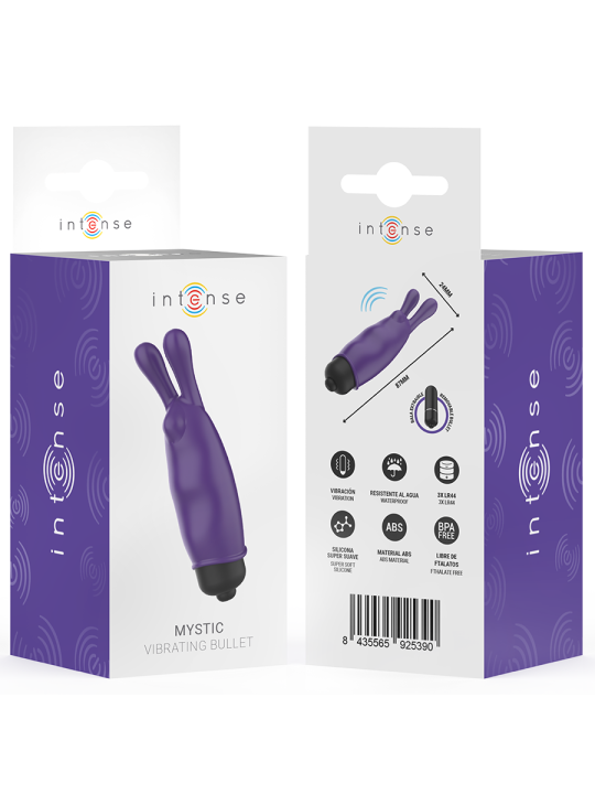 INTENSE MYSTIC BALA VIBRADORA MORADO 87 X 24 CM