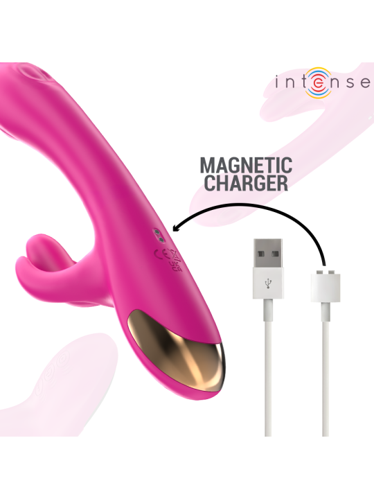 INTENSE BRITNEY VIBRADOR MULTIFUNCION RABBIT 23 CM ROSA
