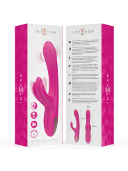 INTENSE BRITNEY VIBRADOR MULTIFUNCION RABBIT 23 CM ROSA