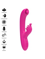 INTENSE CHRISTINA VIBRADOR MULTIFUNCION RABBIT 225 CM ROSA