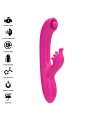 INTENSE CHRISTINA VIBRADOR MULTIFUNCION RABBIT 225 CM ROSA