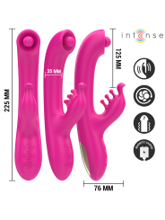 INTENSE CHRISTINA VIBRADOR MULTIFUNCION RABBIT 225 CM ROSA