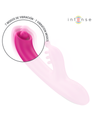 INTENSE CHRISTINA VIBRADOR MULTIFUNCION RABBIT 225 CM ROSA