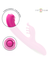 INTENSE CHRISTINA VIBRADOR MULTIFUNCION RABBIT 225 CM ROSA