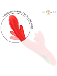 INTENSE JESSICA VIBRADOR MULTIFUNCION ESTIMULACION CLITORIS 248 CM ROJO