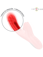 INTENSE JESSICA VIBRADOR MULTIFUNCION ESTIMULACION CLITORIS 248 CM ROJO