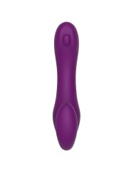XOCOON STRAPLESS STRAP ON VIBRADOR 2 EN 1 CON CONTROL REMOTO MORADO