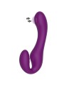 XOCOON STRAPLESS STRAP ON VIBRADOR 2 EN 1 CON CONTROL REMOTO MORADO